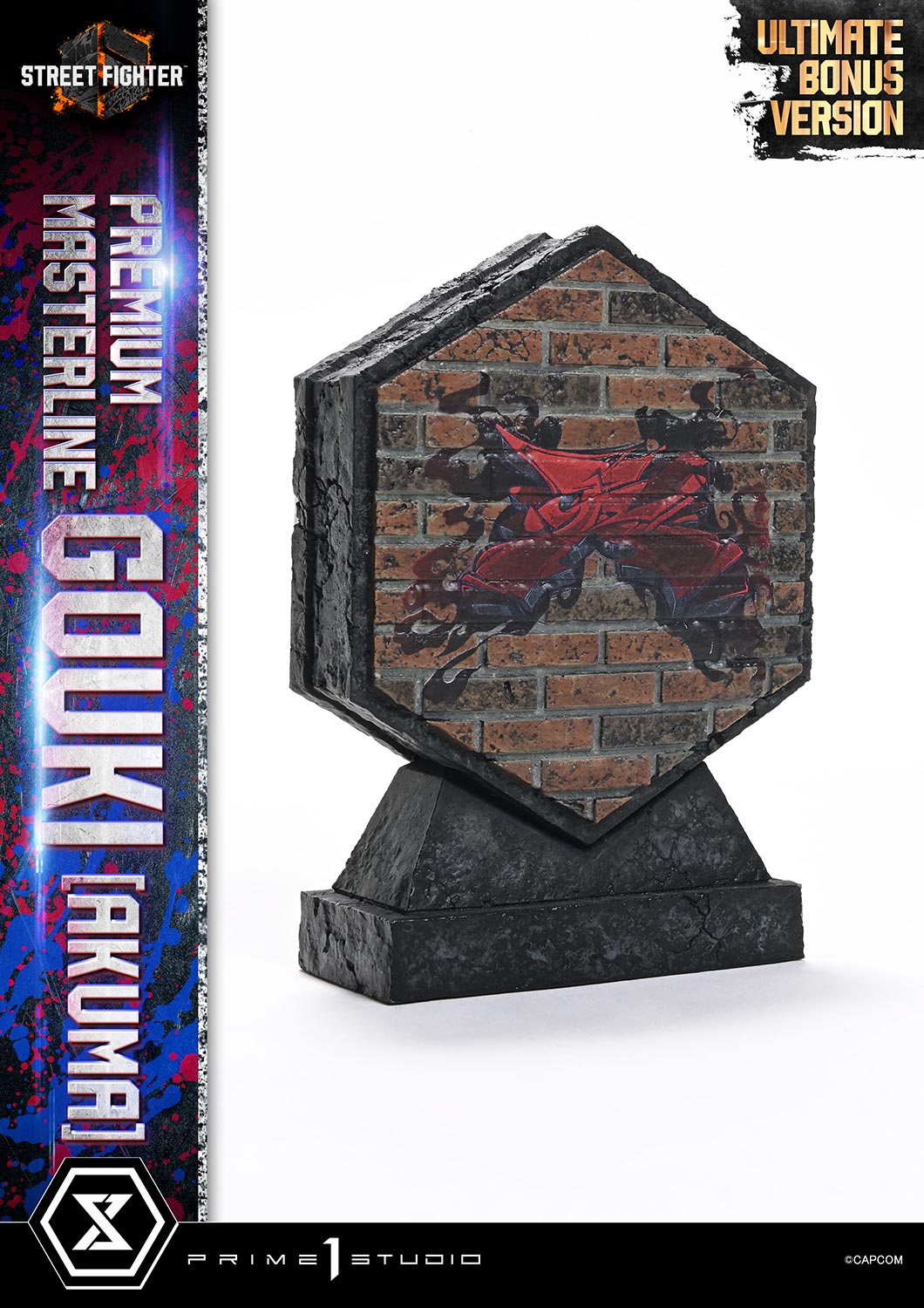 Street Fighter Prime 1 Studio Akuma PMSF6-04UTS 1/4 Licensed Resin Statue