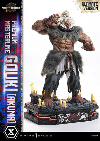 Street Fighter Prime 1 Studio Akuma PMSF6-04UTS 1/4 Licensed Resin Statue