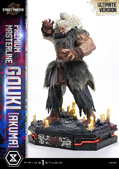 Street Fighter Prime 1 Studio Akuma PMSF6-04UTS 1/4 Licensed Resin Statue