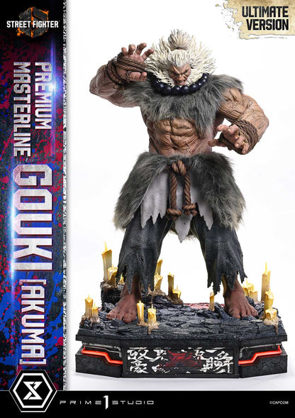 Street Fighter Prime 1 Studio Akuma PMSF6-04UTS 1/4 Licensed Resin Statue