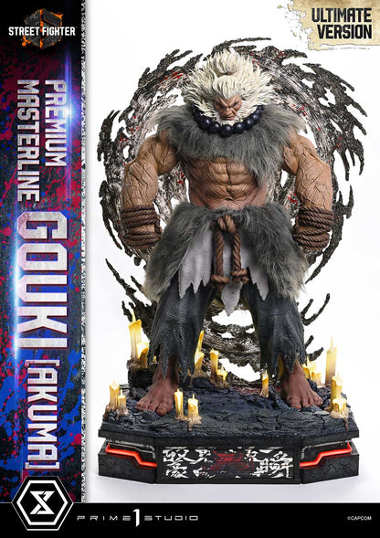 Street Fighter Prime 1 Studio Akuma PMSF6-04UTS 1/4 Licensed Resin Statue