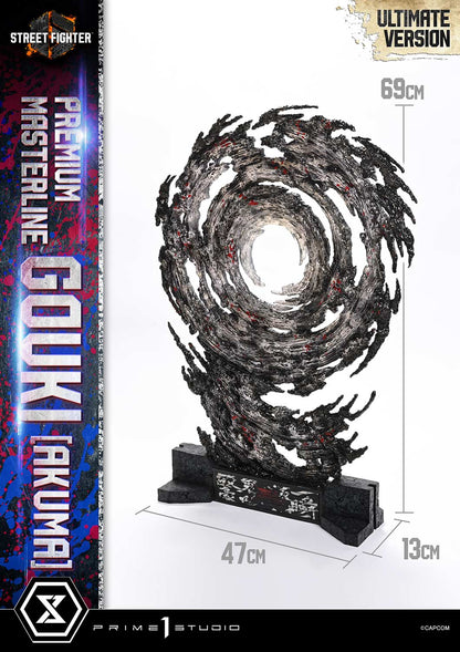 Street Fighter Prime 1 Studio Akuma PMSF6-04UTS 1/4 Licensed Resin Statue