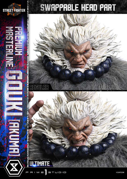 Street Fighter Prime 1 Studio Akuma PMSF6-04UTS 1/4 Licensed Resin Statue