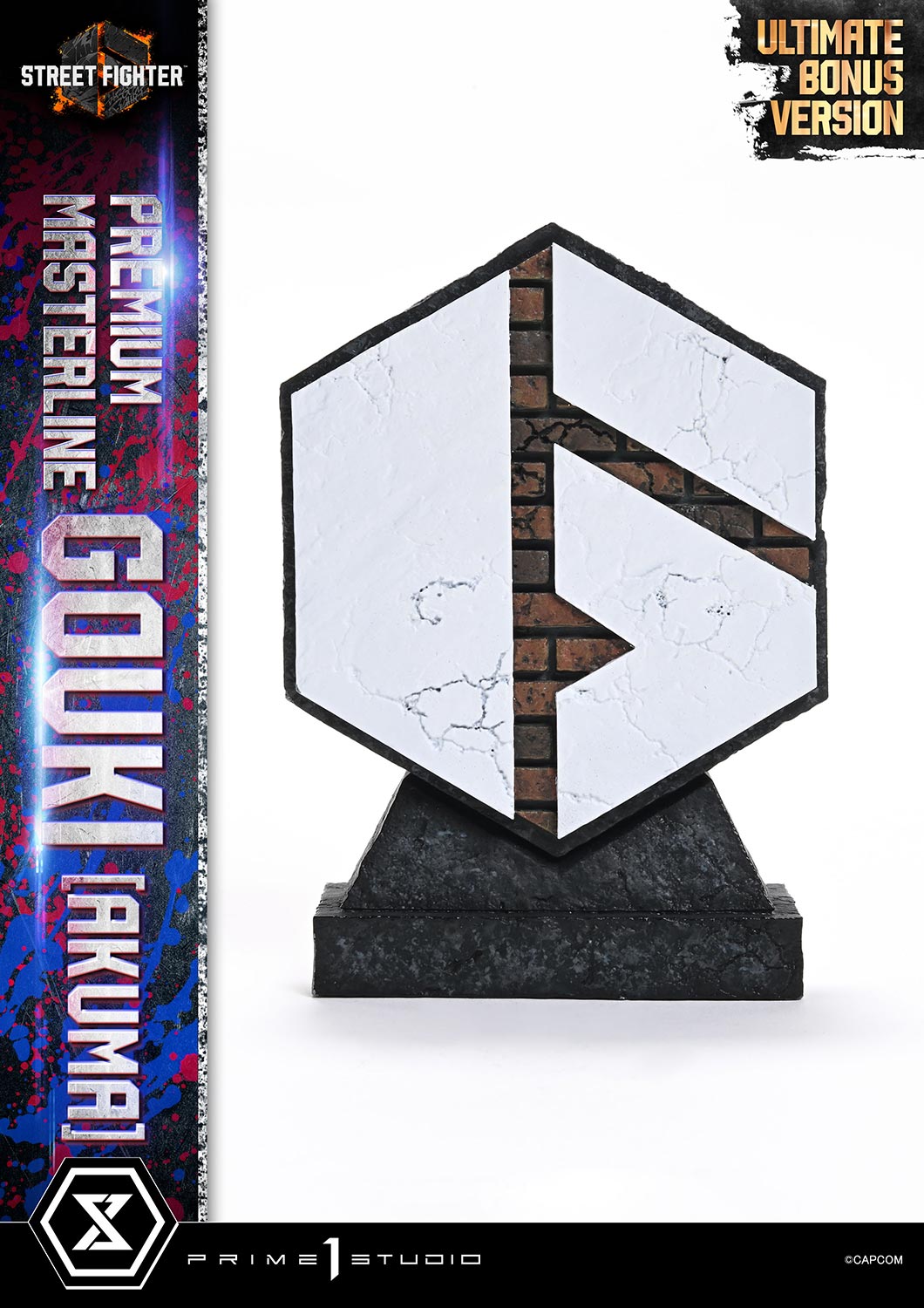 Street Fighter Prime 1 Studio Akuma PMSF6-04UTS 1/4 Licensed Resin Statue