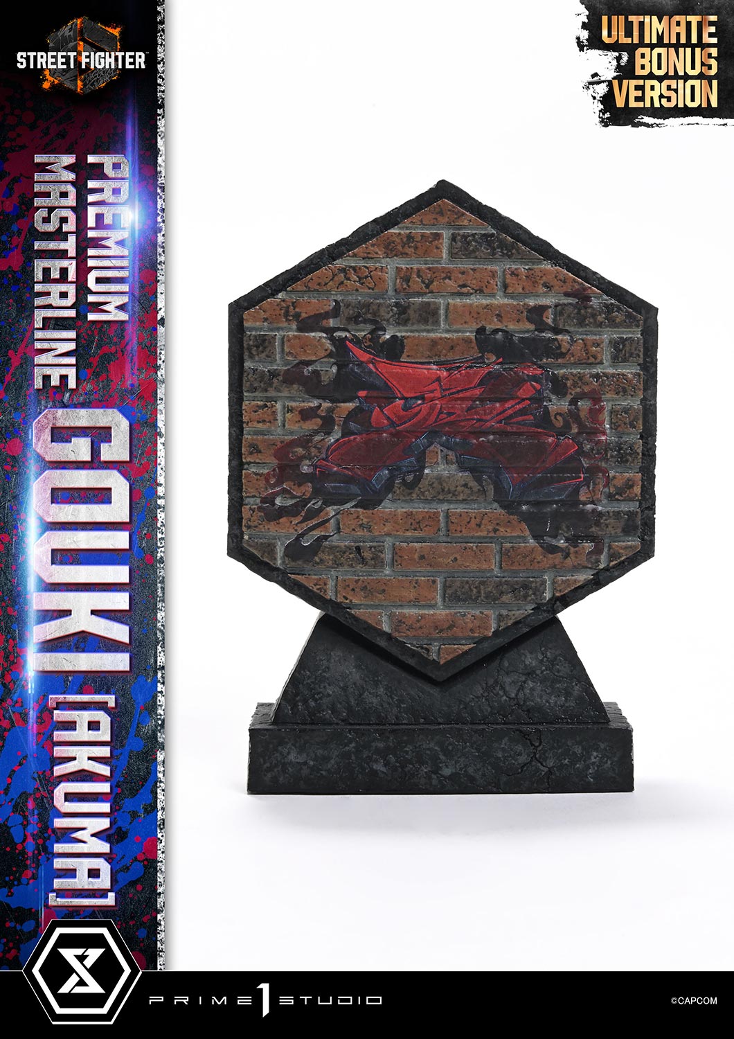 Street Fighter Prime 1 Studio Akuma PMSF6-04UTS 1/4 Licensed Resin Statue