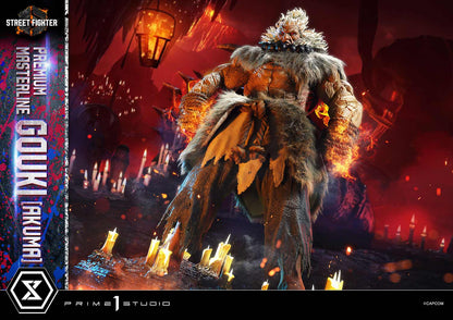 Street Fighter Prime 1 Studio Akuma PMSF6-04UTS 1/4 Licensed Resin Statue