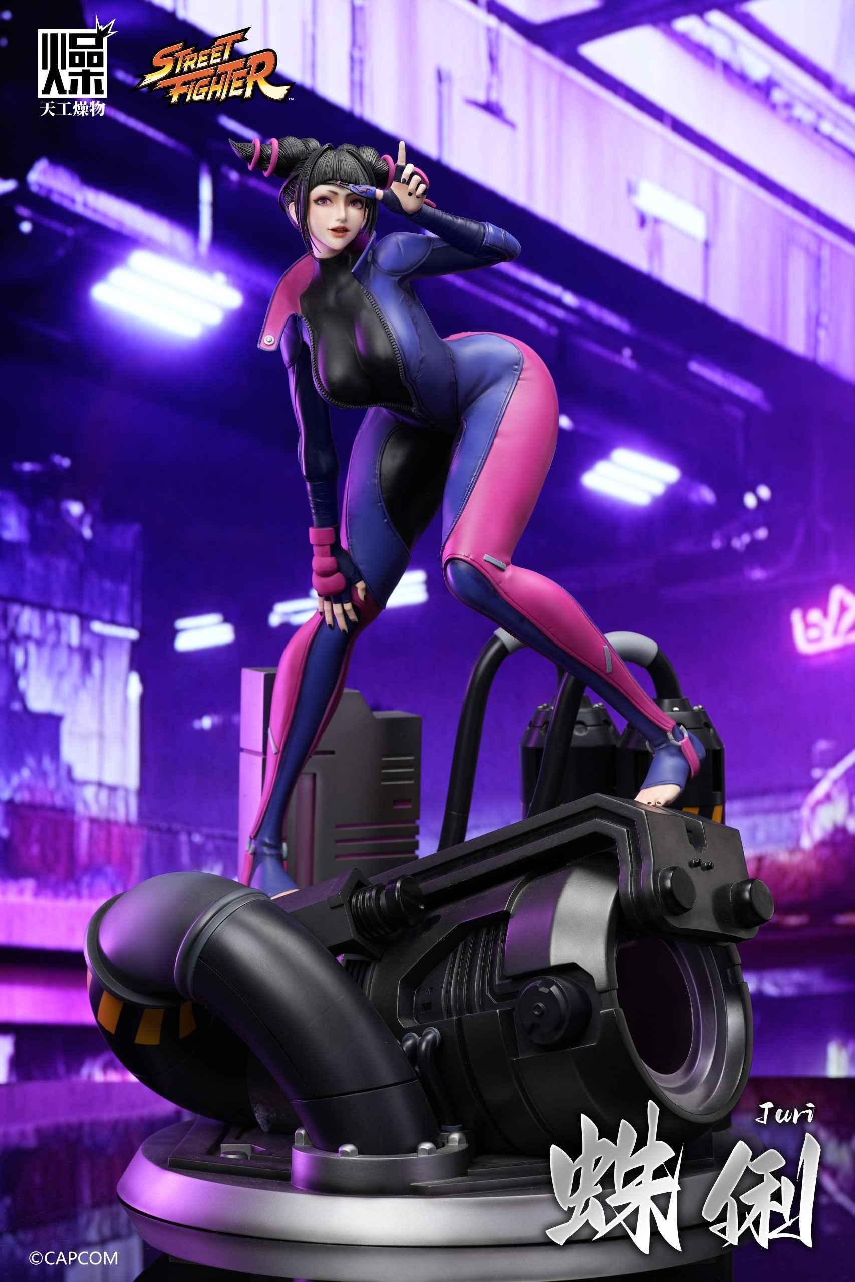 Street Fighter TGZW Studio Han Juri Licensed Resin Statue