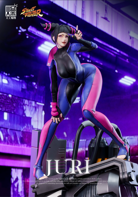 Street Fighter TGZW Studio Han Juri Licensed Resin Statue
