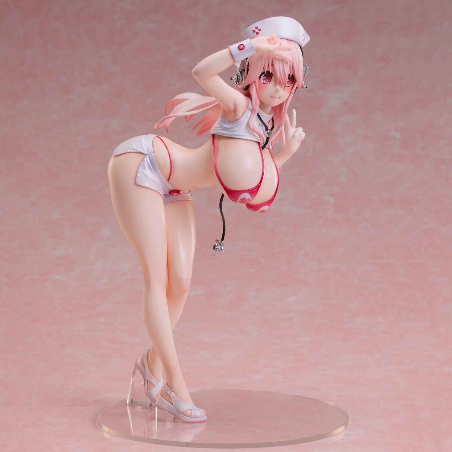 Super Sonico Union Creative Sonico Nurse Bikini ver. 1/6 Licensed PVC Figure