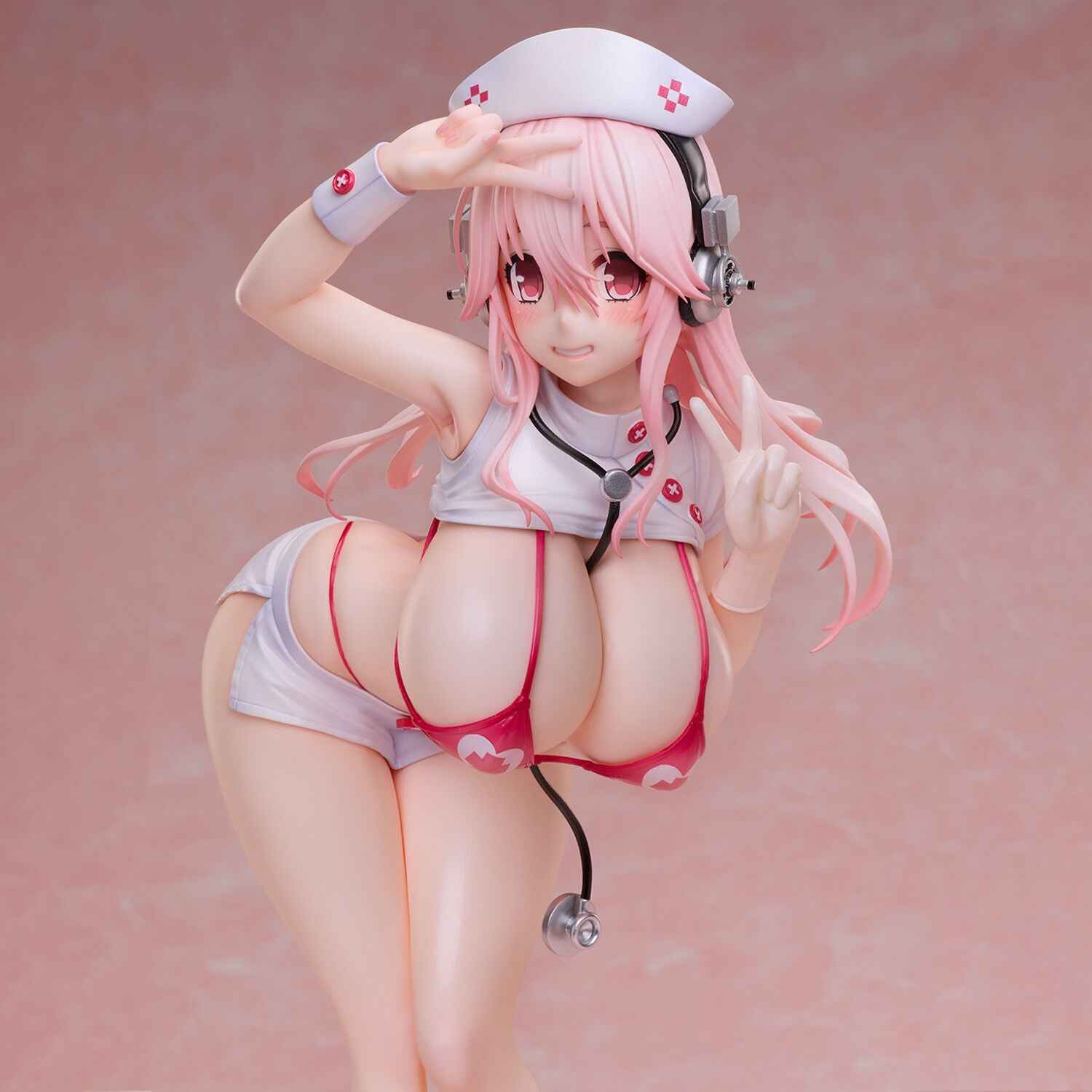 Super Sonico Union Creative Sonico Nurse Bikini ver. 1/6 Licensed PVC Figure