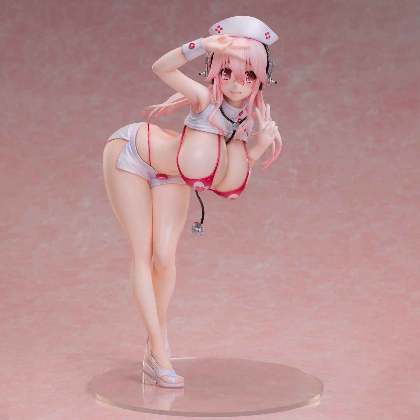 Super Sonico Union Creative Sonico Nurse Bikini ver. 1/6 Licensed PVC Figure