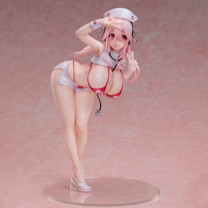 Super Sonico Union Creative Sonico Nurse Bikini ver. 1/6 Licensed PVC Figure