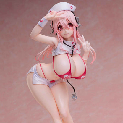 Super Sonico Union Creative Sonico Nurse Bikini ver. 1/6 Licensed PVC Figure