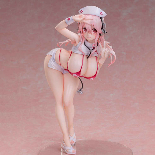 Super Sonico Union Creative Sonico Nurse Bikini ver. 1/6 Licensed PVC Figure