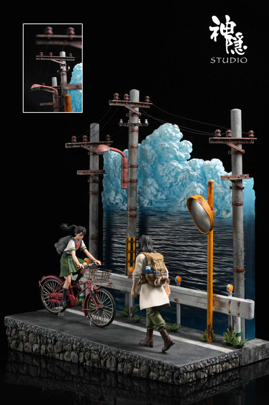 Suzume Shen Yin Studio Souta Munakata & Iwato Suzume Resin Statue