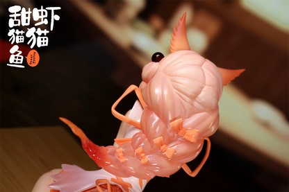 Sweet Shrimp Catfish WeArtDoing Studio Coral & Moonfin Licensed Resin Statue