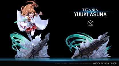 Sword Art Online X Studio Knights of Blood Yuuki Asuna Resin Statue