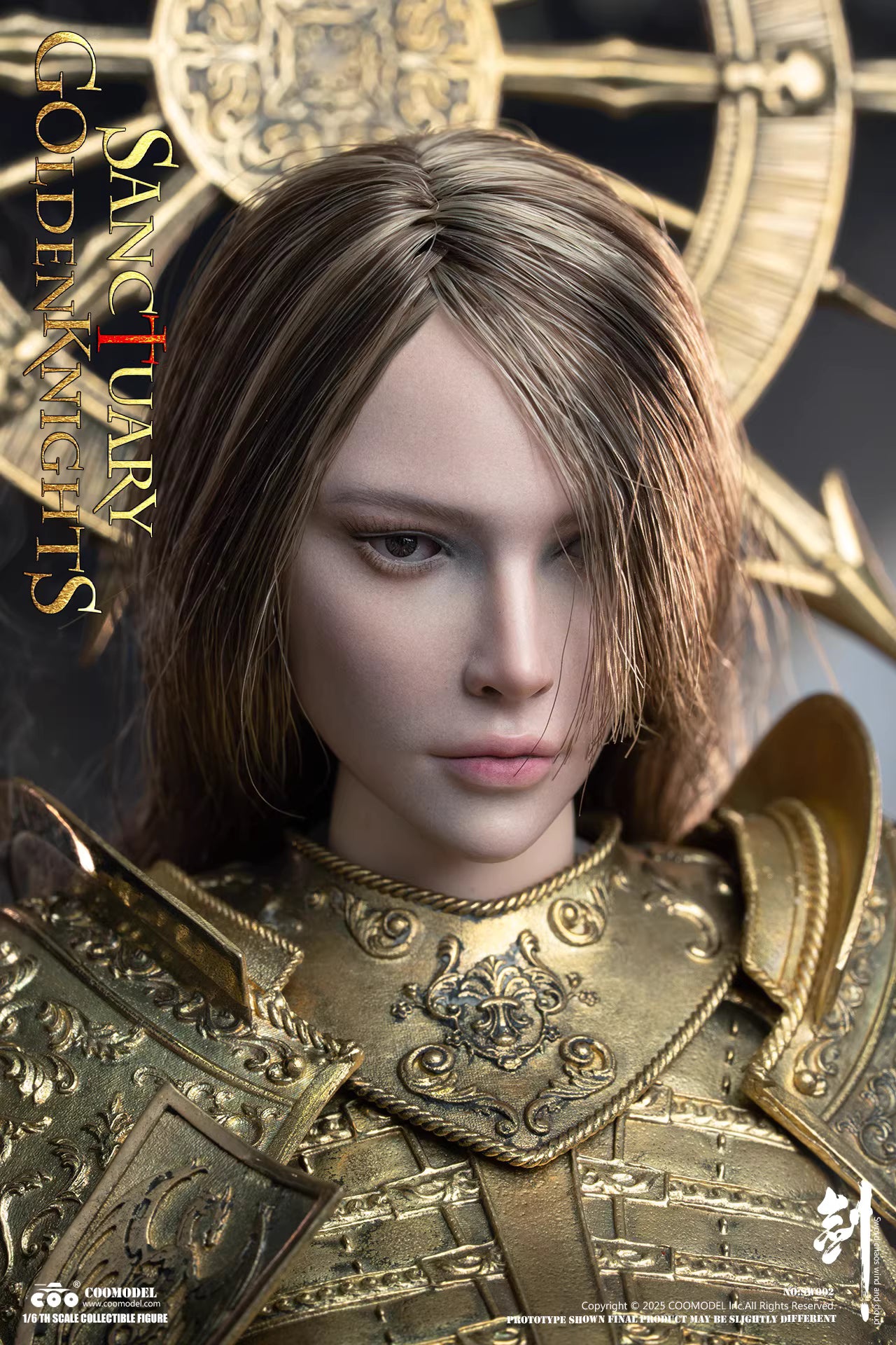 Sword of Chaos COOMODEL Sanctuary Golden Guard SW002 SW003 1/6 Licensed Action Figure