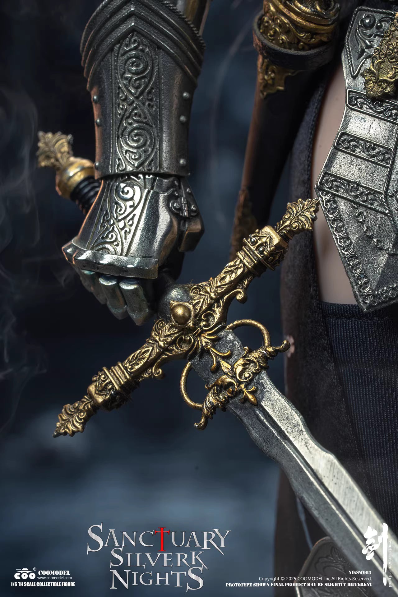 Sword of Chaos COOMODEL Sanctuary Golden Guard SW002 SW003 1/6 Licensed Action Figure