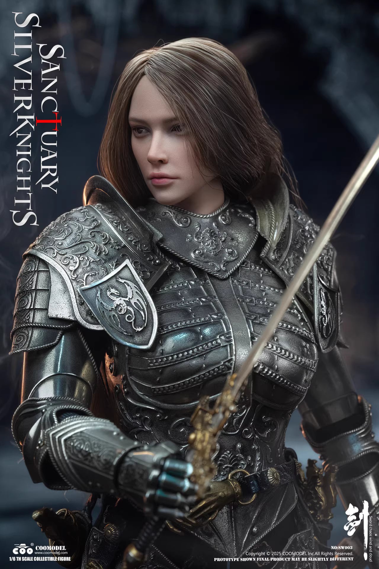 Sword of Chaos COOMODEL Sanctuary Golden Guard SW002 SW003 1/6 Licensed Action Figure