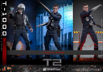 Terminator Hot Toys Terminator 2: Judgment Day T-1000 (2.0) MMS774  1/6 Licensed Action Figure