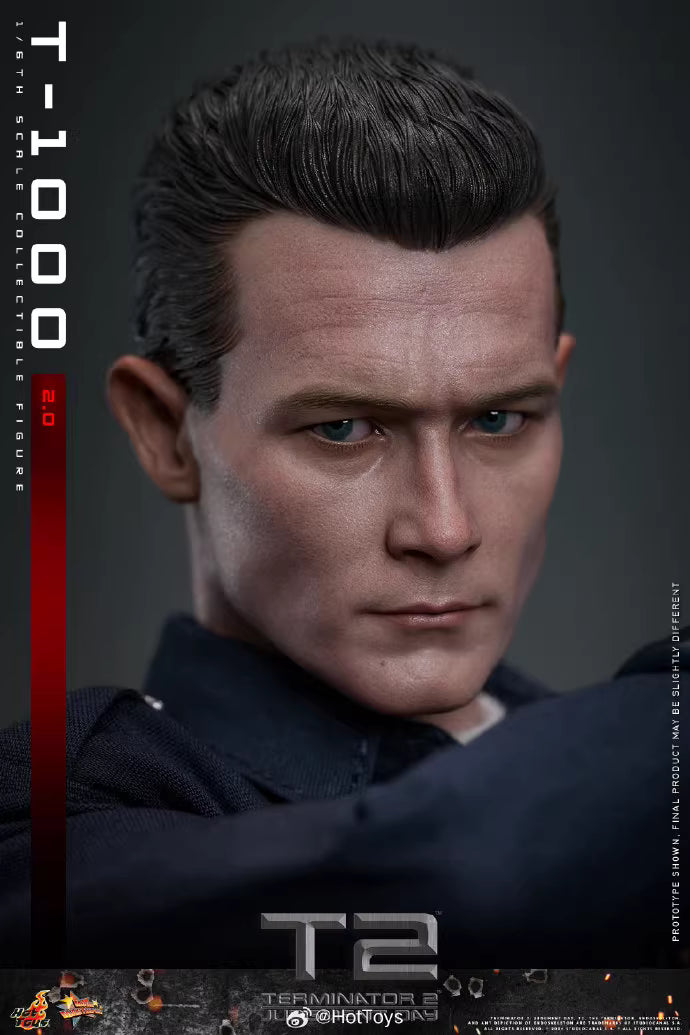 Terminator Hot Toys Terminator 2: Judgment Day T-1000 (2.0) MMS774  1/6 Licensed Action Figure