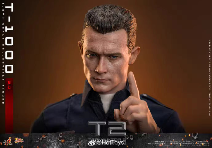 Terminator Hot Toys Terminator 2: Judgment Day T-1000 (2.0) MMS774  1/6 Licensed Action Figure