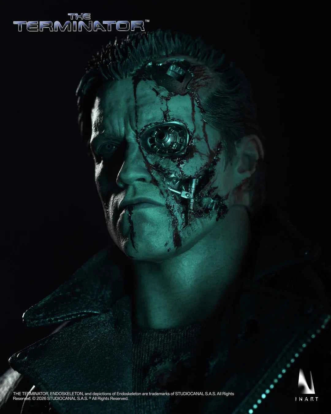 Terminator Inart Collectibles The Terminator T-800 AgA031 1/6 Licensed Action Figure