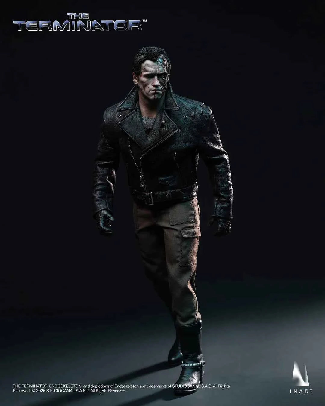 Terminator Inart Collectibles The Terminator T-800 AgA031 1/6 Licensed Action Figure