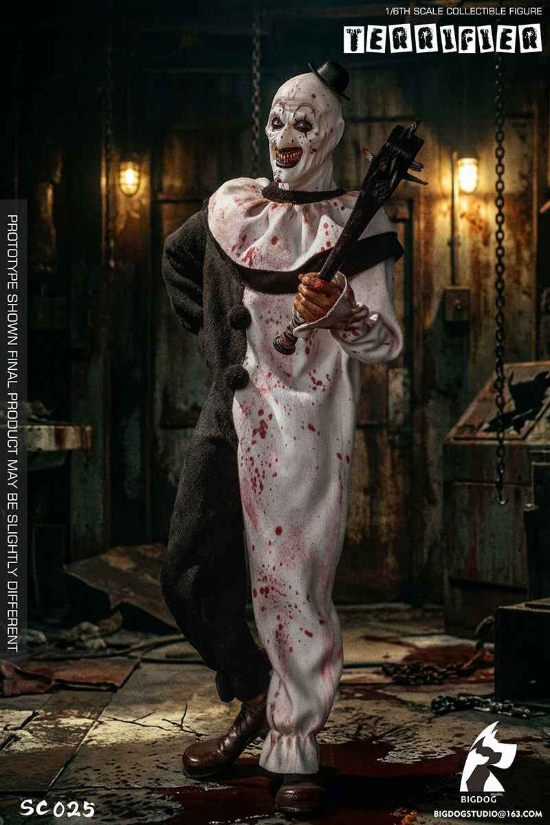 Terrifier BIGDOG Studio Art the Clown NO SC025 1/6 Action Figure (3rd party)