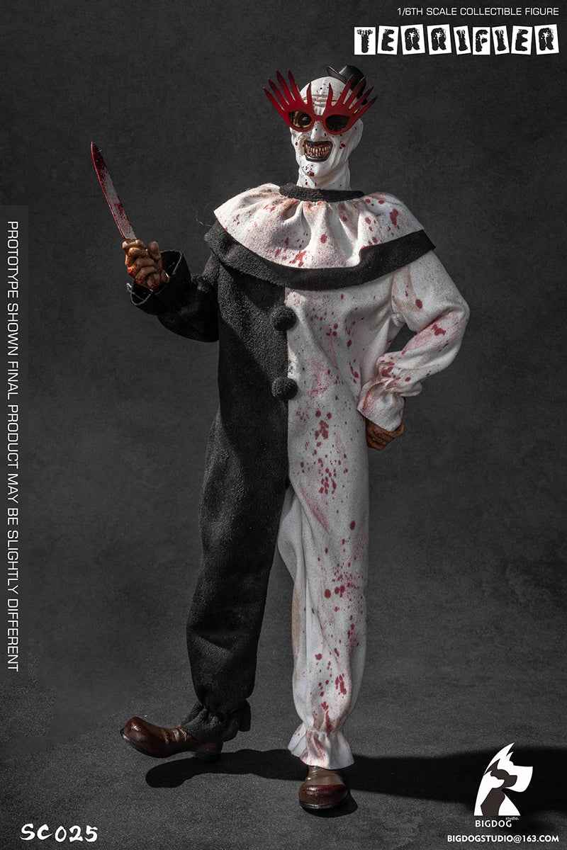 Terrifier BIGDOG Studio Art the Clown NO SC025 1/6 Action Figure (3rd party)