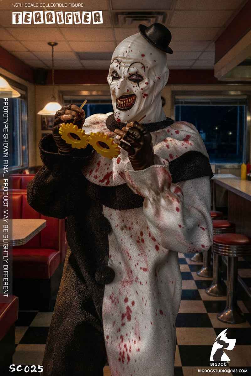 Terrifier BIGDOG Studio Art the Clown NO SC025 1/6 Action Figure (3rd party)