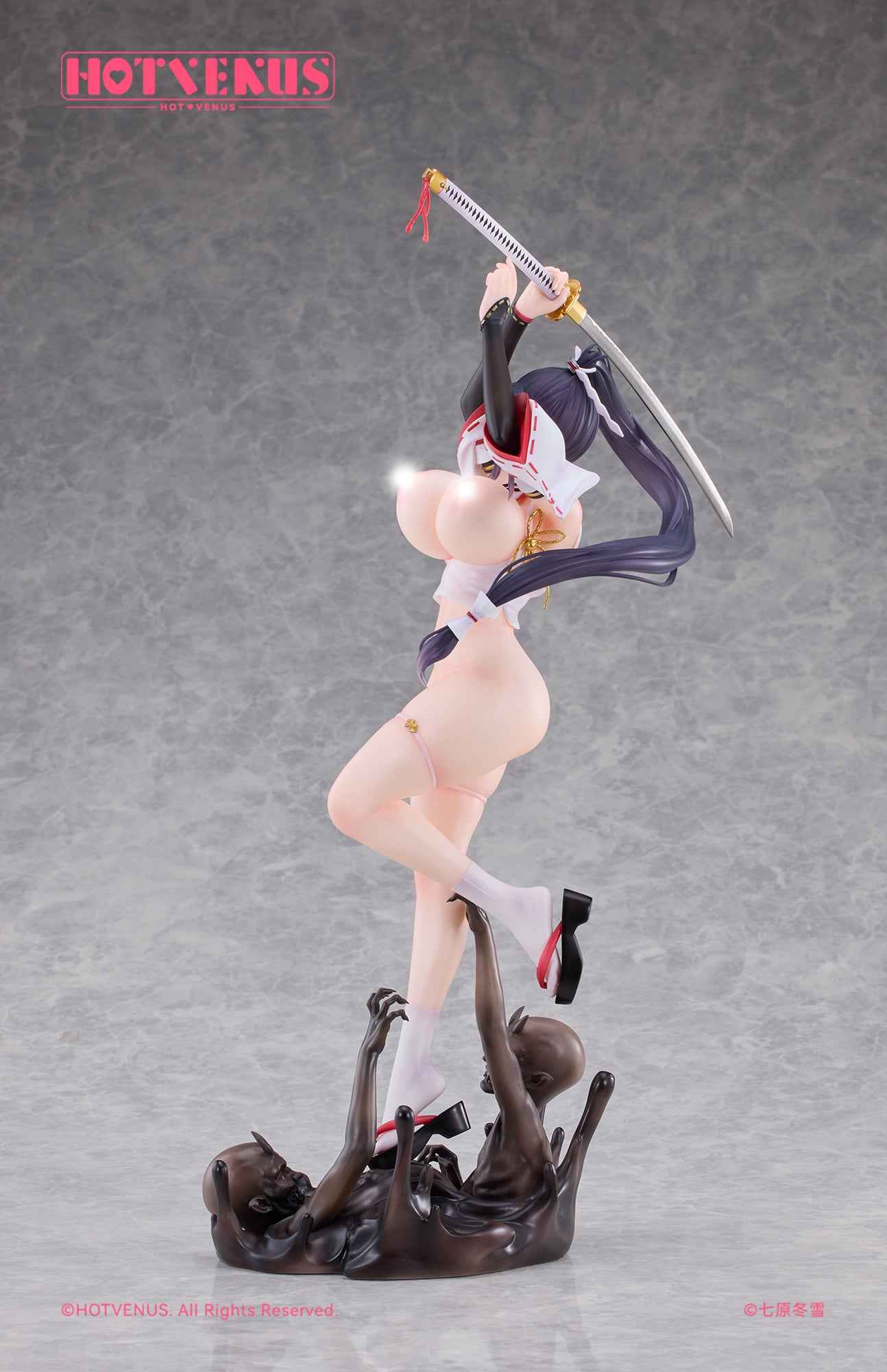 The Battle Shrine Maidens of Humiliating Servility ~ HOTVENUS ~ Iori Todo & Sakuya Todo ~ +18 Licensed PVC Figure