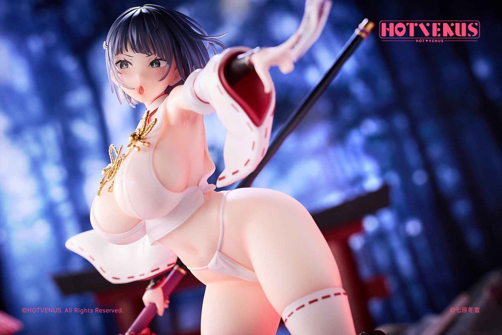 The Battle Shrine Maidens of Humiliating Servility ~ HOTVENUS ~ Iori Todo & Sakuya Todo ~ +18 Licensed PVC Figure