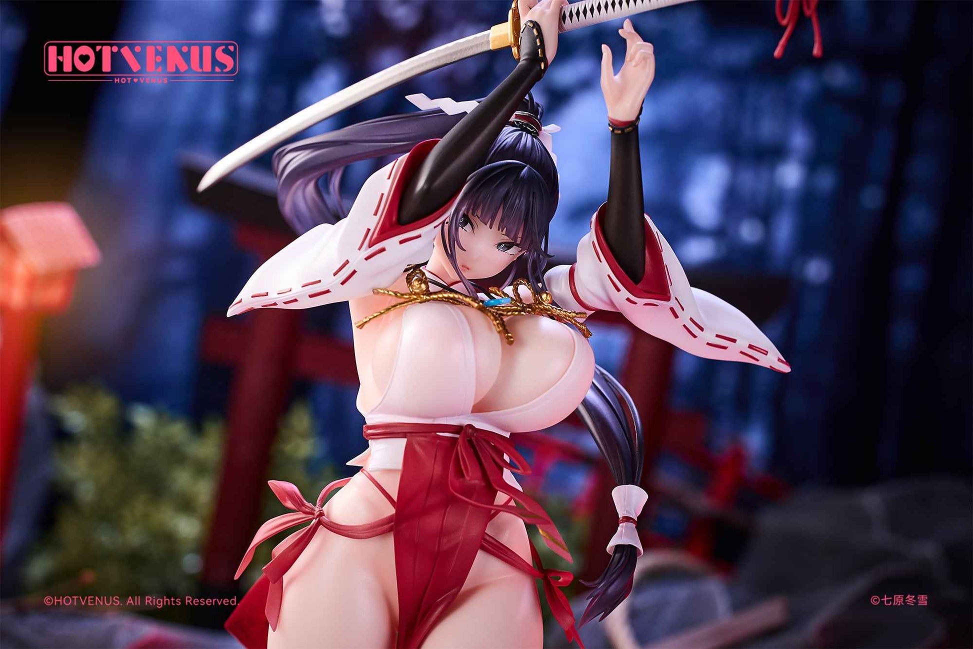 The Battle Shrine Maidens of Humiliating Servility ~ HOTVENUS ~ Iori Todo & Sakuya Todo ~ +18 Licensed PVC Figure