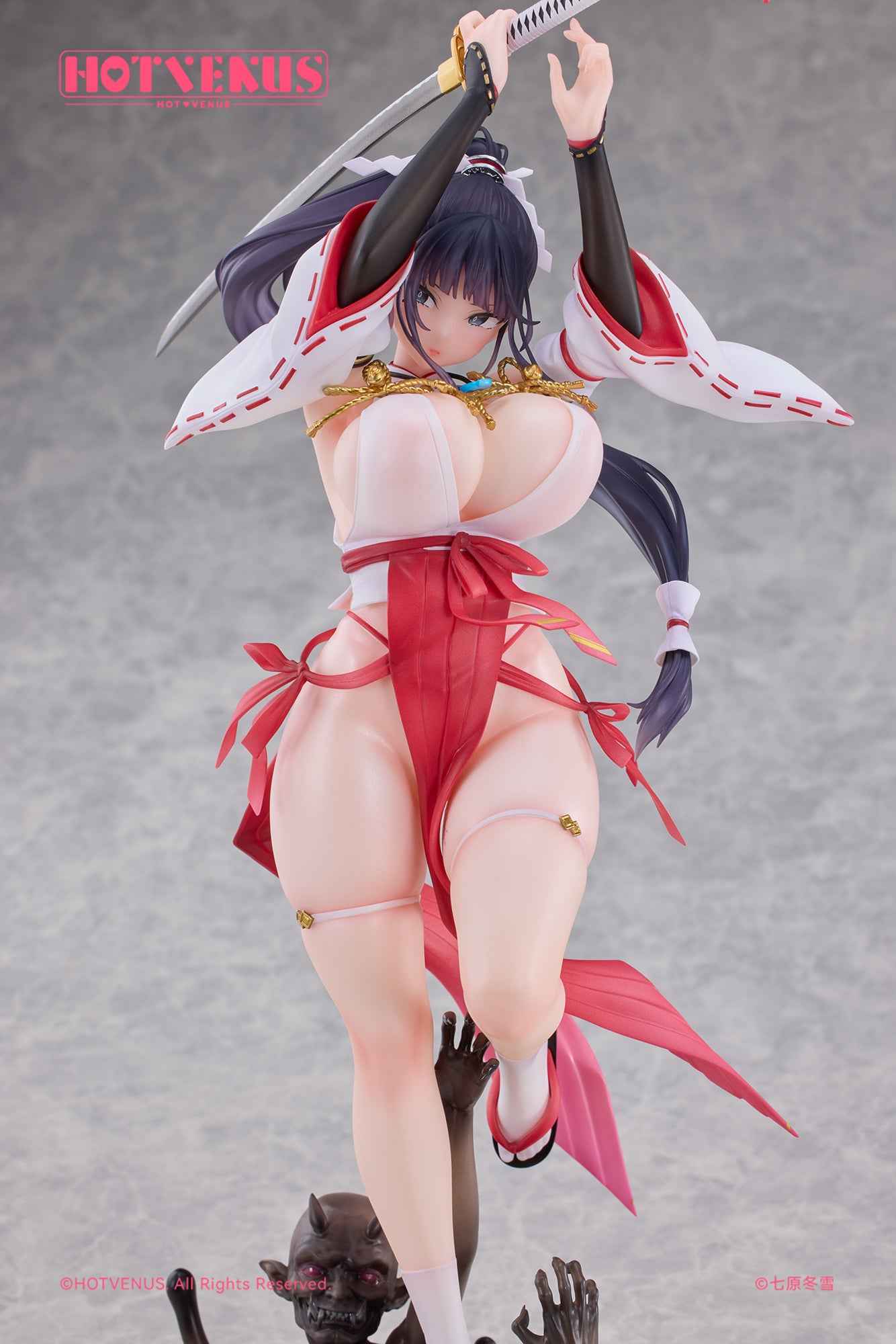 The Battle Shrine Maidens of Humiliating Servility ~ HOTVENUS ~ Iori Todo & Sakuya Todo ~ +18 Licensed PVC Figure