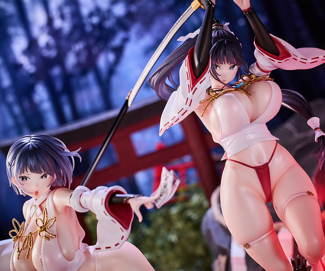 The Battle Shrine Maidens of Humiliating Servility ~ HOTVENUS ~ Iori Todo & Sakuya Todo ~ +18 Licensed PVC Figure