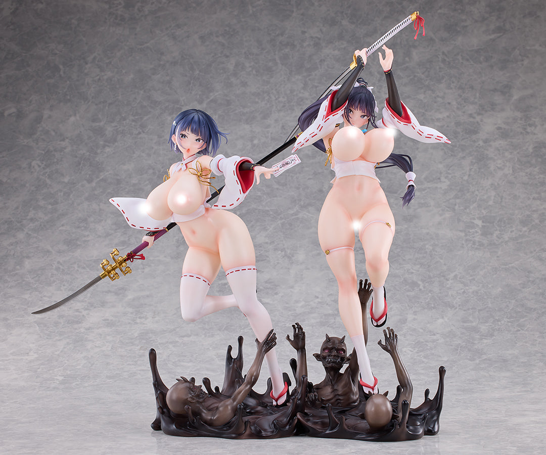 The Battle Shrine Maidens of Humiliating Servility ~ HOTVENUS ~ Iori Todo & Sakuya Todo ~ +18 Licensed PVC Figure