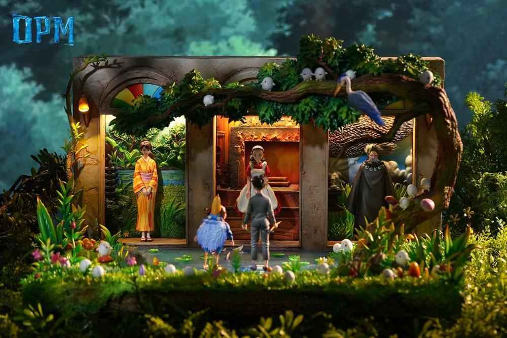 The Boy and the Heron OPM Studio Diorama Resin Statue