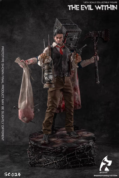 The Evil Within BIGDOG Possessed Entity Investigator & Keeper NO SC022/3/4 1/6 Action Figure (3rd party)