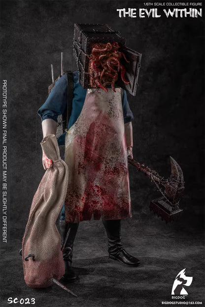 The Evil Within BIGDOG Possessed Entity Investigator & Keeper NO SC022/3/4 1/6 Action Figure (3rd party)