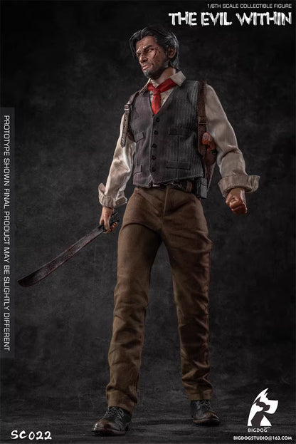 The Evil Within BIGDOG Possessed Entity Investigator & Keeper NO SC022/3/4 1/6 Action Figure (3rd party)