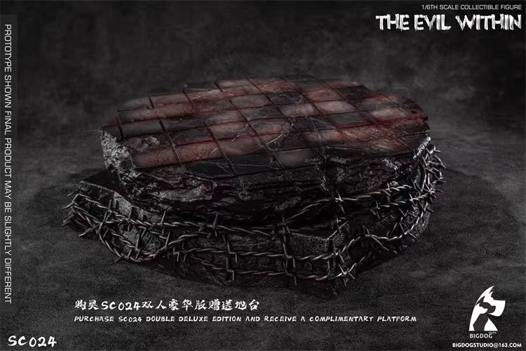 The Evil Within BIGDOG Possessed Entity Investigator & Keeper NO SC022/3/4 1/6 Action Figure (3rd party)