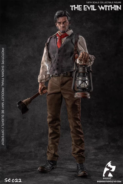 The Evil Within BIGDOG Possessed Entity Investigator & Keeper NO SC022/3/4 1/6 Action Figure (3rd party)