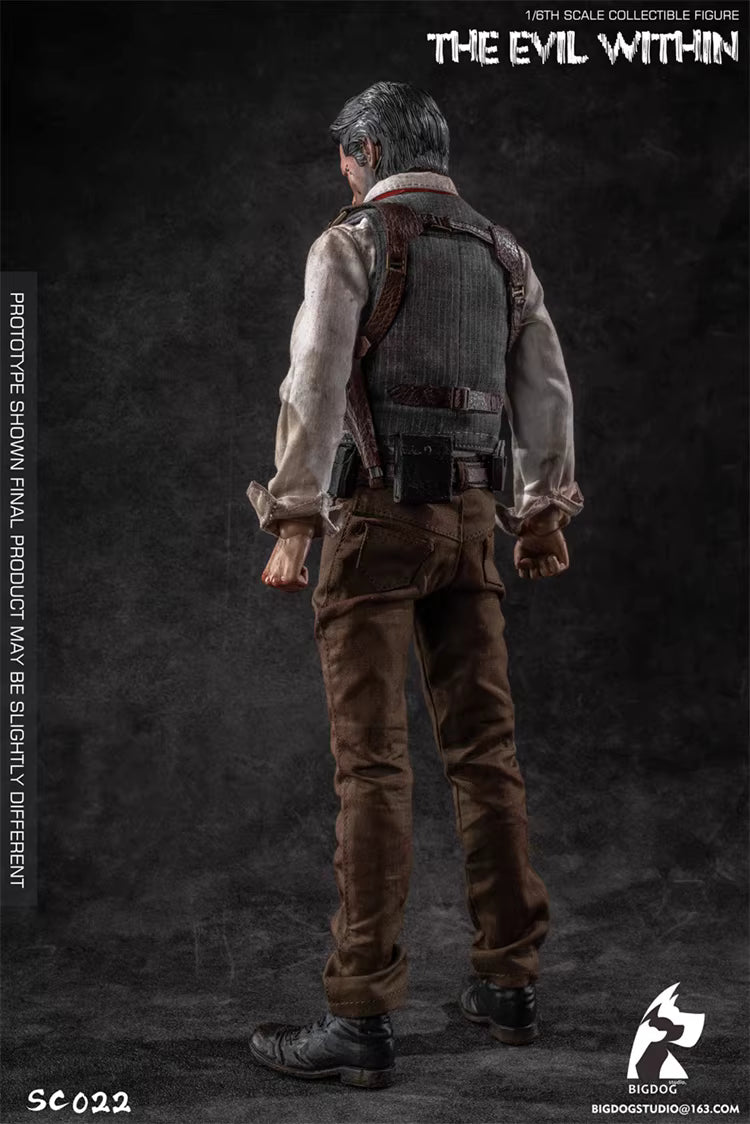 The Evil Within BIGDOG Possessed Entity Investigator & Keeper NO SC022/3/4 1/6 Action Figure (3rd party)