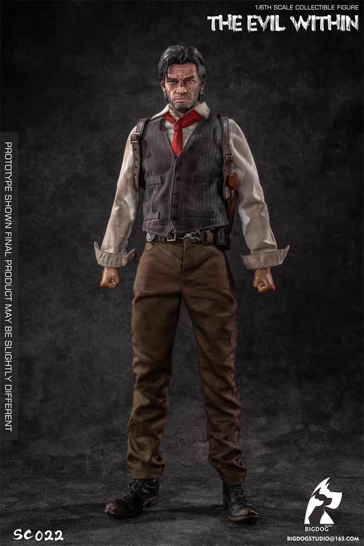The Evil Within BIGDOG Possessed Entity Investigator & Keeper NO SC022/3/4 1/6 Action Figure (3rd party)