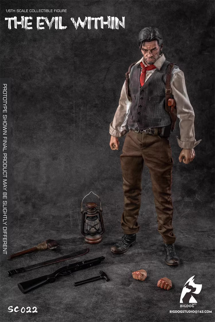 The Evil Within BIGDOG Possessed Entity Investigator & Keeper NO SC022/3/4 1/6 Action Figure (3rd party)
