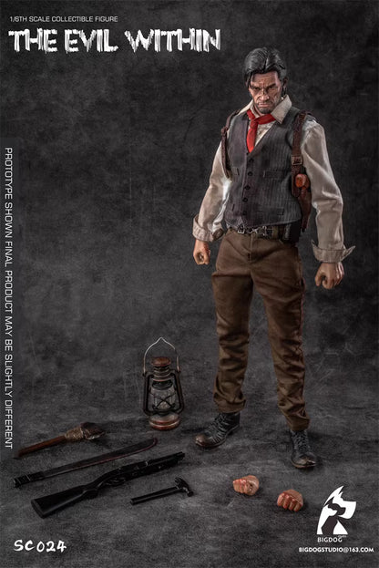 The Evil Within BIGDOG Possessed Entity Investigator & Keeper NO SC022/3/4 1/6 Action Figure (3rd party)