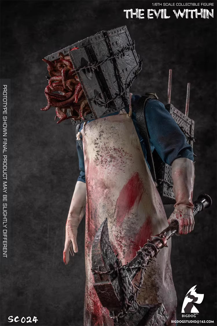 The Evil Within BIGDOG Possessed Entity Investigator & Keeper NO SC022/3/4 1/6 Action Figure (3rd party)