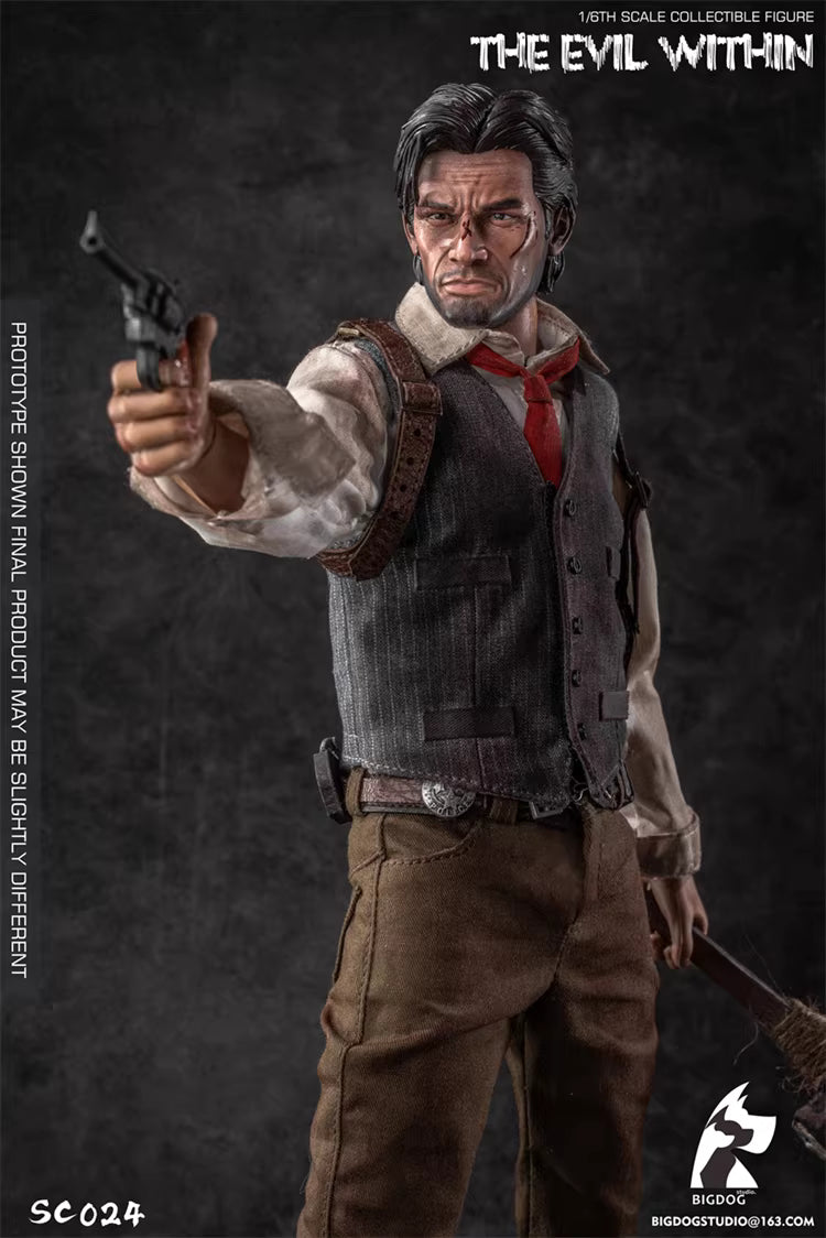 The Evil Within BIGDOG Possessed Entity Investigator & Keeper NO SC022/3/4 1/6 Action Figure (3rd party)
